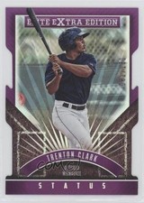 2015 Elite Extra Edition Status Purple Die-Cut Trent Grisham Trenton Clark 1g3