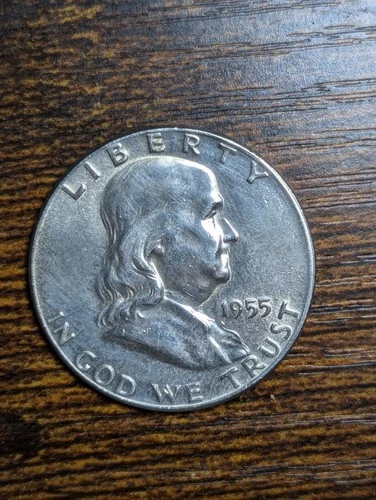 1955 Franklin Half Dollar Bugs Bunny Variety Silver Better Grade