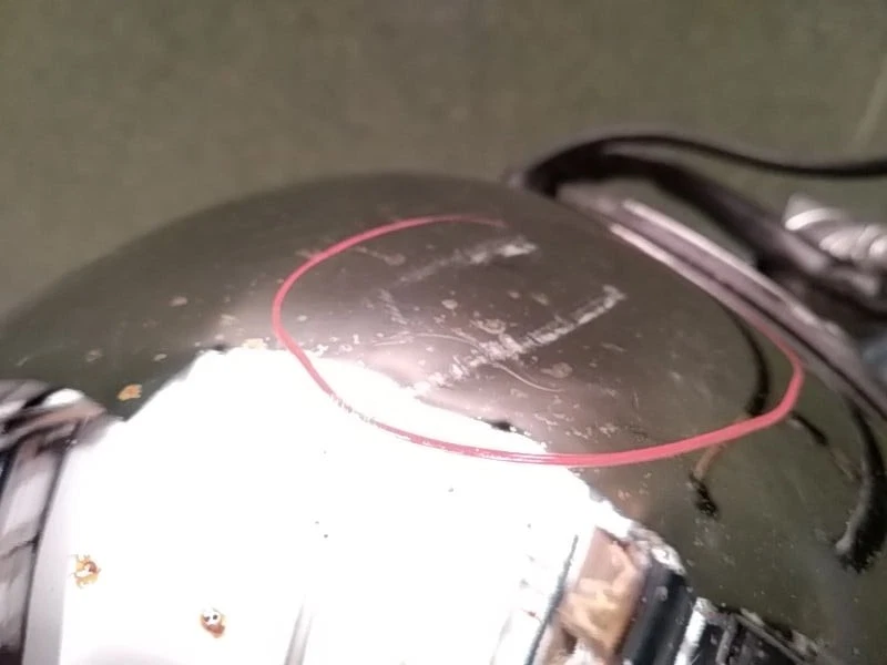 faro anteriore headlight harley davidson softail flstc heritage 1450 99-02 . - Immagine 4 di 4