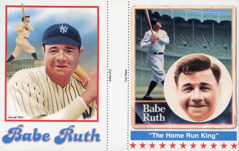 Fleetwood 1983 Fleetwood Babe Ruth Baseball Cards