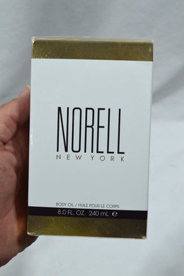 New & Sealed! Norell New York by Norell 8.0 oz / 240 ml Body Oil For Women