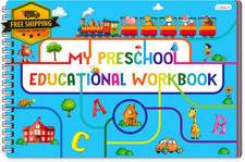 Dry Erase Handwriting Practice Book Kids 3-5 Alphabet Numbers Tracing