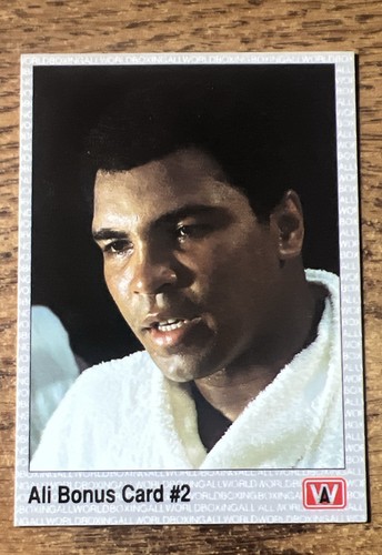 Muhammad Ali #22 1991 All World card