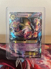 Pokémon M Alakazam EX Holo Ultra Rare TCG Card 26/124 XY Fates Collide NM