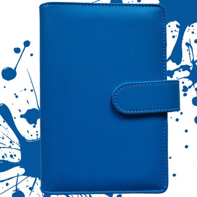 Personal Size / DIN A6 Ringbuch | Ringbinder Blau | 6-Ring-Mechanik