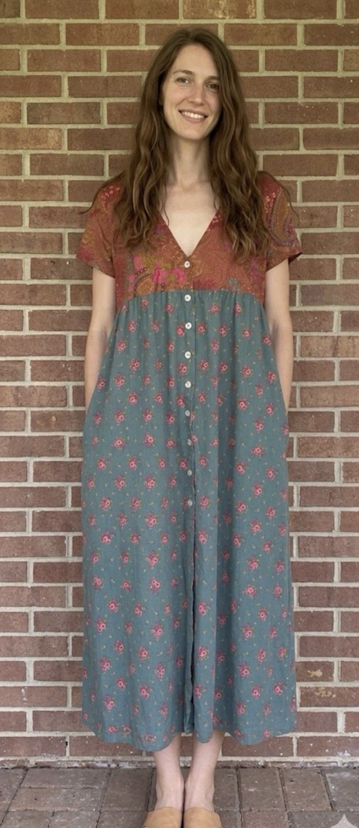 Natural Life Cotton Corduroy Maxi Dress Sz XL Green Pink Floral Traditional | eBay Natural Life Cotton Corduroy Maxi Dress Sz XL Green Pink Floral Traditional | eBay