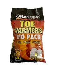 Grabber Toe Warmers - Bag of 8 Pairs