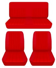 Fits 1963 Rambler American Convertible 440 Front Buckets And Rear Seat Covers Re Fits 1963 Rambler American Convertible 440 Front Buckets And Rear Seat Covers Re