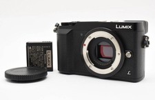 Panasonic LUMIX DMC-GX7 Mark II Mirrorless Camera Body Black  Battery  Cap