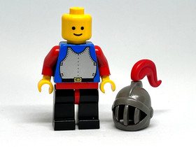 LEGO Lion Knight Breastplate Minifigure Vintage with Horse Kings Castle 6021