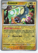 Eelektrik 031/086 Uncommon Reverse Holo SV: Black Bolt NM Pokémon