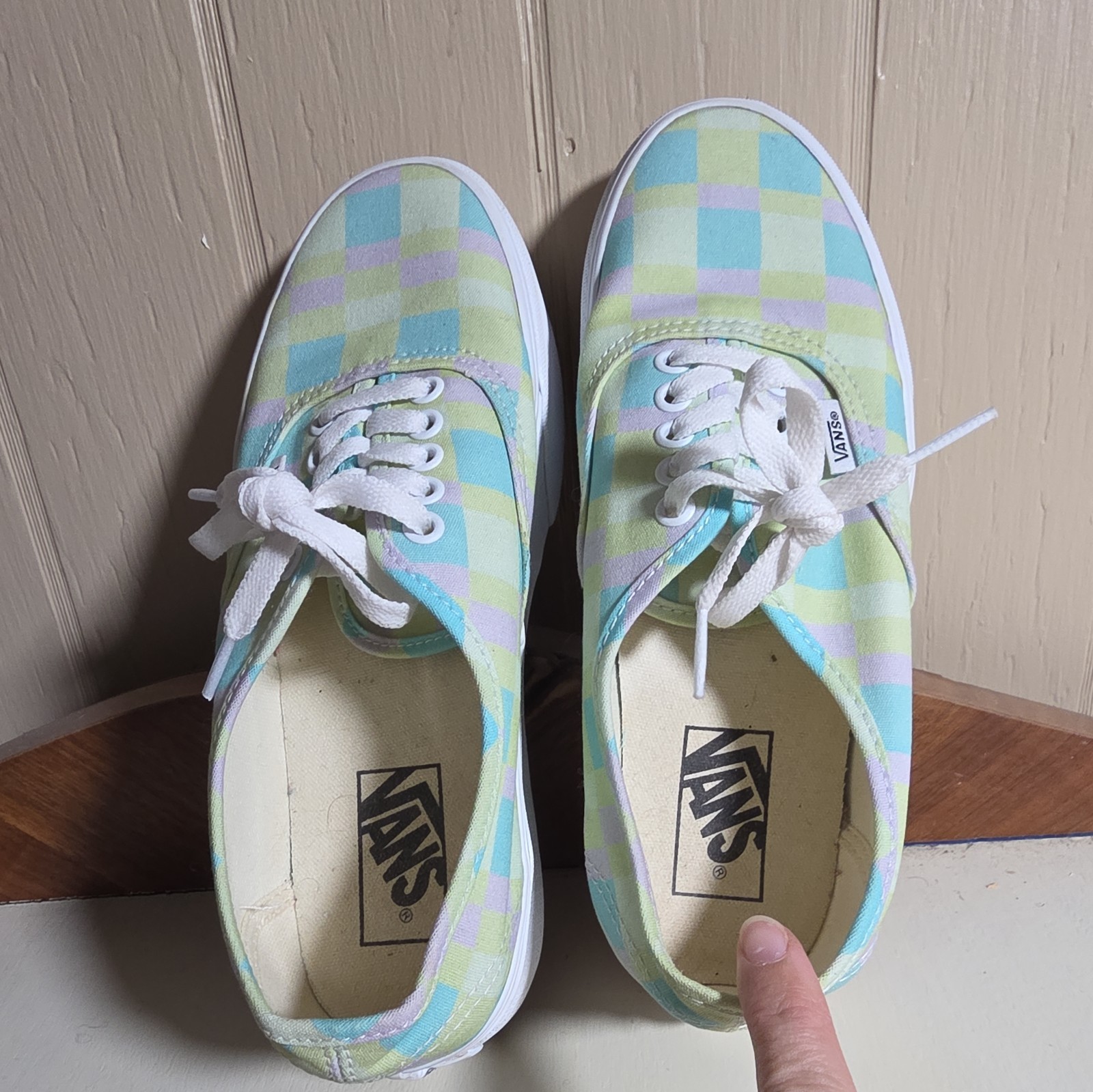 VANS Authentic Stackform Sneakers Athletic Checke… - image 5