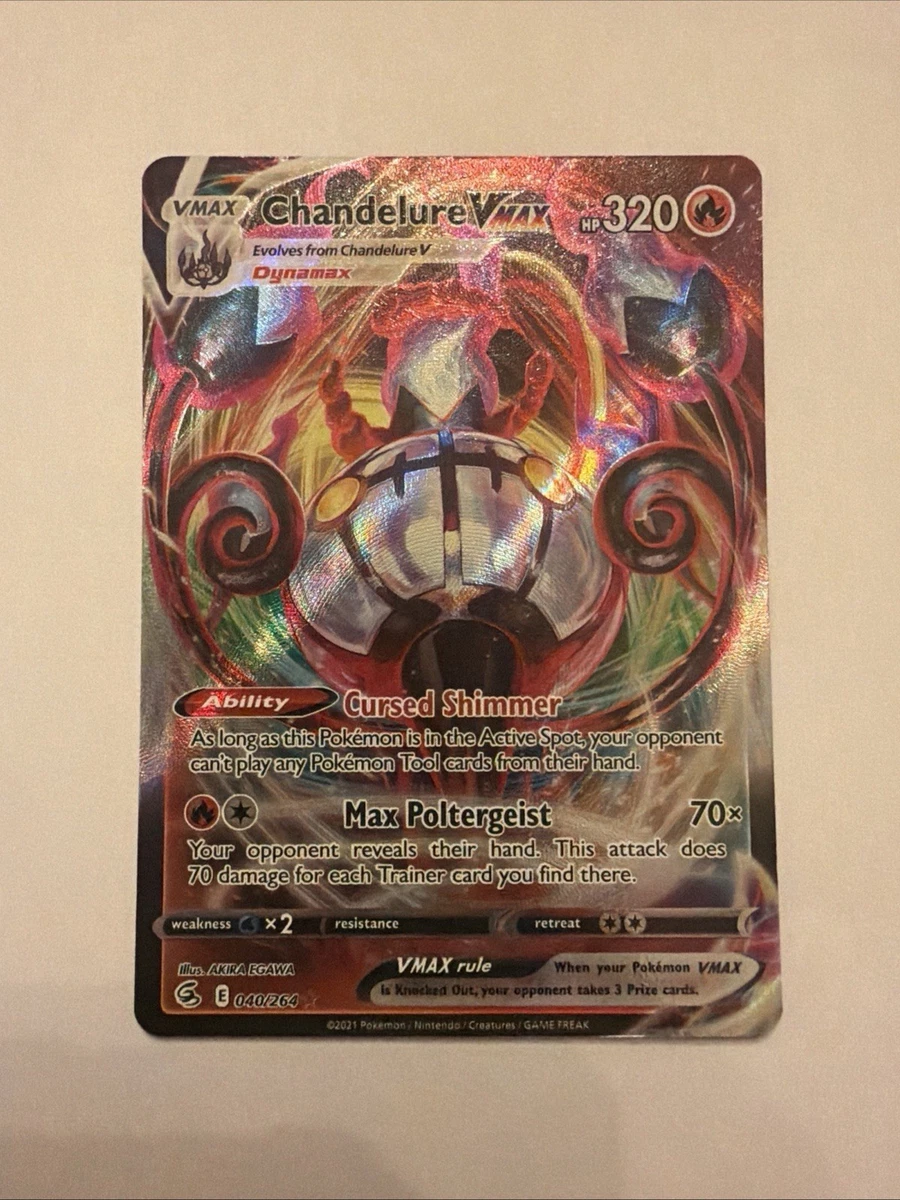 Chandelure VMAX Pokémon TCG Cards for sale