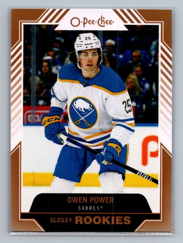 Owen Power [Gold] #R-7 2022 Upper Deck O Pee Chee Glossy card