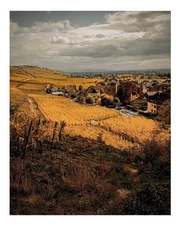 Charming Countryside Wall Art Poster - Serene Landscape Décor