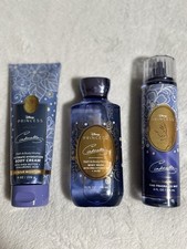 DISNEY PRINCESS Bath Body Works Wash Cream Fragrance Mist Set Lot CINDERELLA