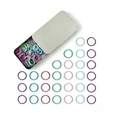 50 Pcs Stitch Markers for Knitting,Stitch Counters for Orbicular