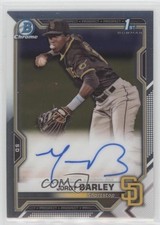 2021 Bowman Chrome Prospect Auto Jordy Barley #CPA-JBA Auto fo7