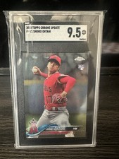 2018 Topps Chrome Update - Shohei Ohtani #HMT1 (RC) SGC 9.5