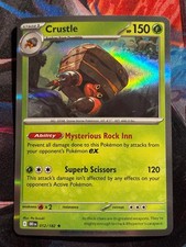 Crustle 012/182 Pokemon TCG Sv10: Destined Rivals Holo Rare