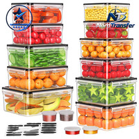 Frischhaltedosen Set 30-Teilig Auslaufsicher Bpa-Frei FüR Lebensmittel