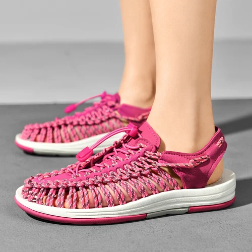 Breathable Weaving Design Sandals for Men and Women, Perfect for Summer Beach - Picture 13 of 37