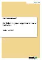 Die Drei Wichtigsten Absagen Erkennen Und Verkaufen | Buch |