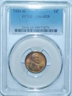 1931 D PCGS MS64RB Red and Brown Lincoln Wheat Cent