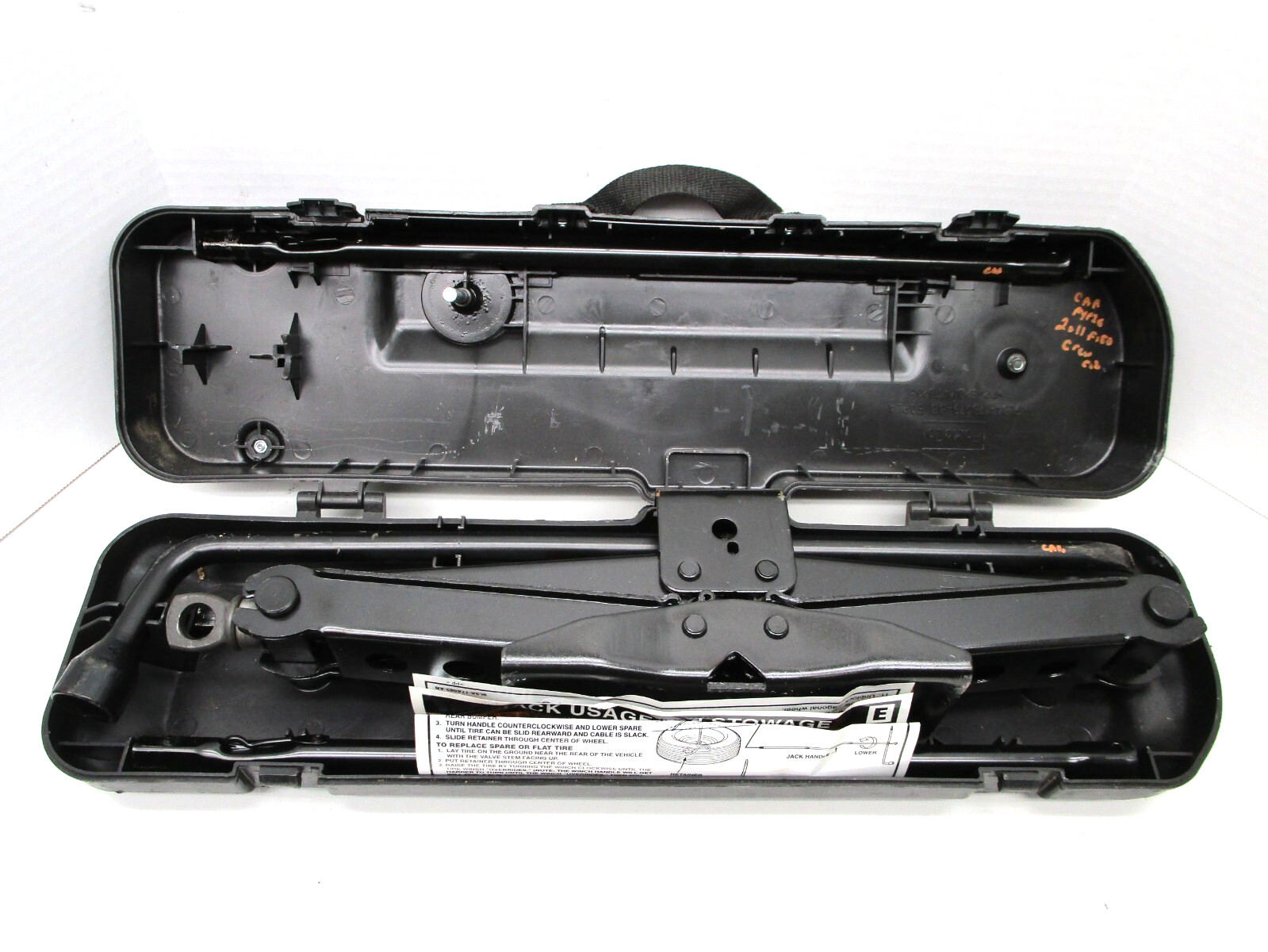 09 10 11 12 13 14 FORD F150 CREW CAB EMERGENCY JACK KIT WITH TOOLS WITH BOX OEM