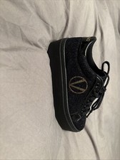 Valentino Sela Black Gold Sneakers