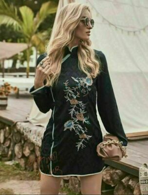 ZARA NWT Black Embroidered Floral Jacquard Dress Size XS | eBay ZARA NWT Black Embroidered Floral Jacquard Dress Size XS | eBay