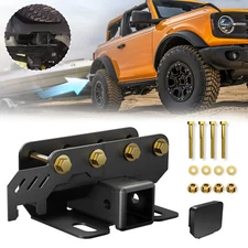 For 2021 2022 2023 2024 Ford Bronco Tow Hitch Trailer Kit  2 &4 Door 2" w/ Cover