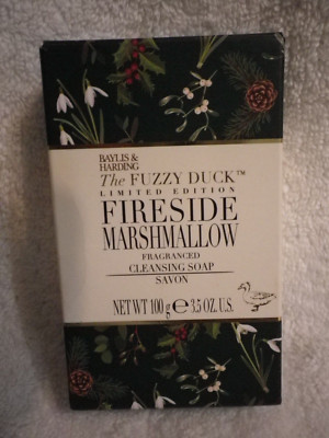 Baylis & Harding Cleansing Soap FUZZY DUCK Limited Edition FIRESIDE MARSHMALLOW