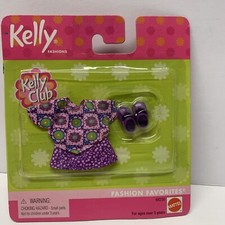 2001 KELLY Club Doll PURPLE OUTFIT Fashion Favorites Clothes Shoes