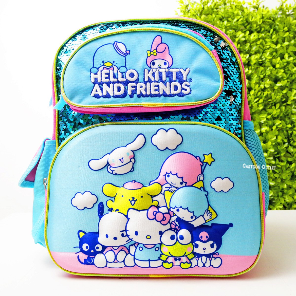 hello kitty 3d backpack and adjustable padded straps for extra comfort Hello Kitty 3D backpack 33cm