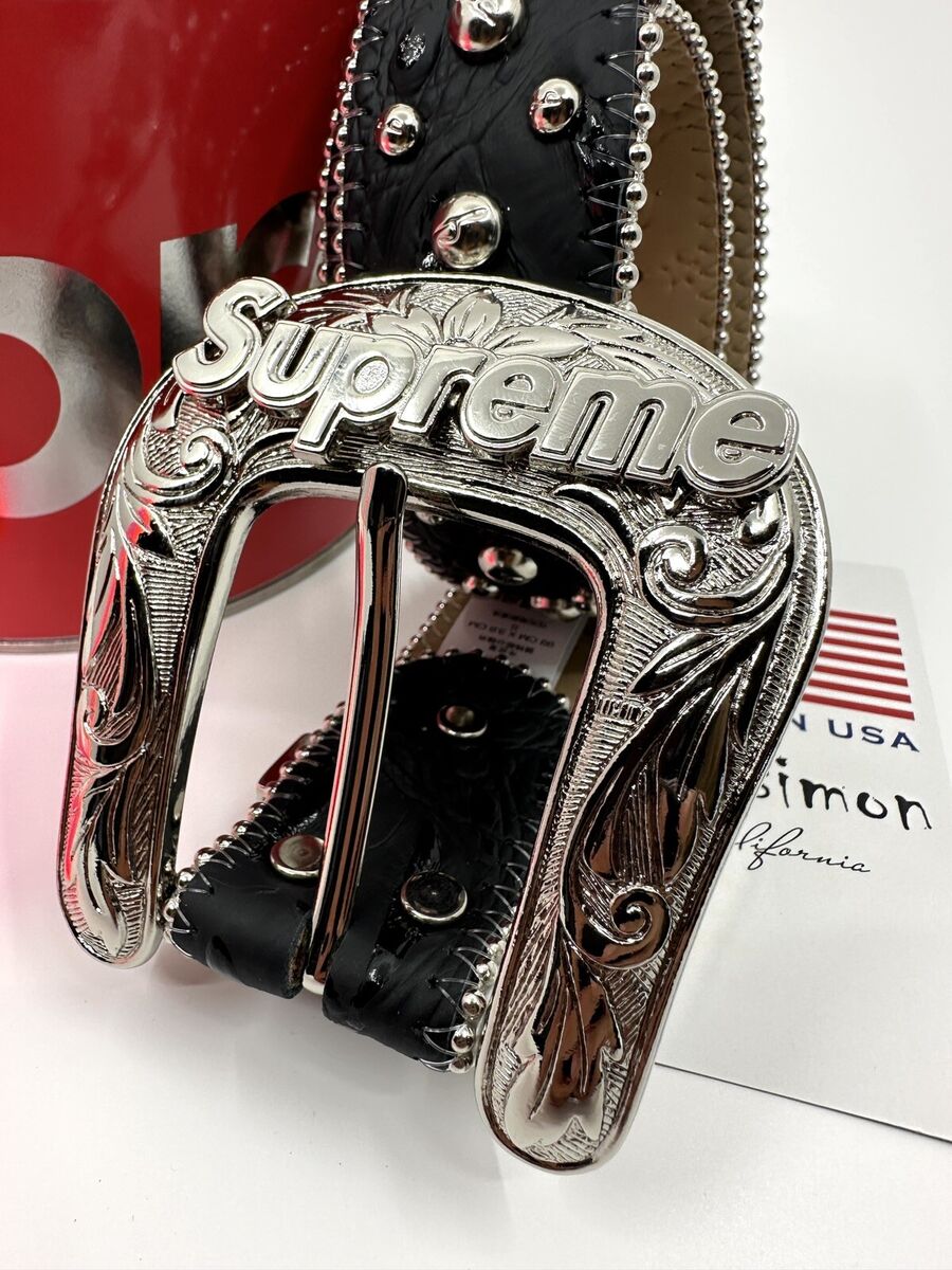 Supreme B.b Simon Ranger Belt Small Black - In Hand Free Supreme B.b Simon Ranger Belt Small Black - In Hand Free