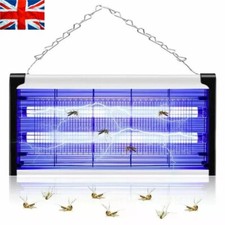 Bug Zapper Electric Insect Killer Mosquito Fly Pest Trap UV LED Indoor Lamp UK!!