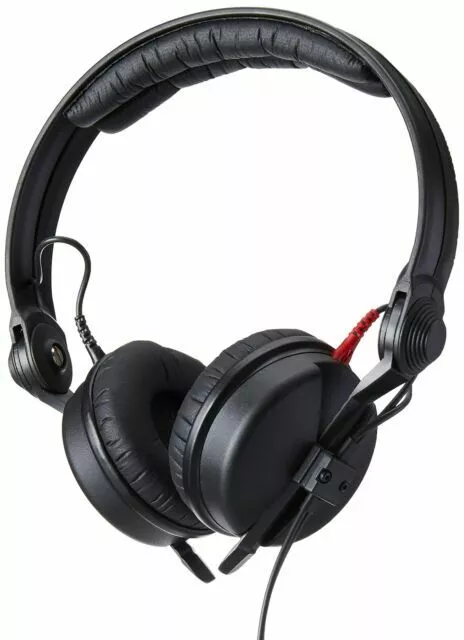 Sennheiser HD 25 Over th Ear Professional DJ Headphones - Black  615104272965