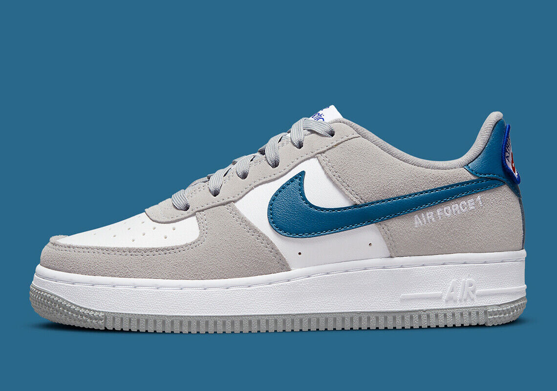 Nike Air Force 1 '07 Low Athletic Smoke Grey Marina Blue Nike Air Force 1 '07 Low Athletic Smoke Grey Marina Blue