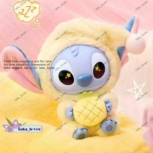 Miniso Stitch Eat Something Before Sleep Series Vinyl Figure Confirmed Blind Box - Picture 13 of 26