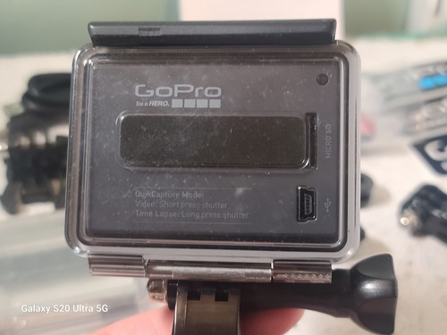 GoPro HERO Action Camcorder Camera HWBL1 With Mounts & Protector Case Sport - Picture 4 of 10