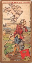 CHROMOS.AM23161.6x11 cm Ca. Schokolade Grondard Region Languedoc Gard Carte