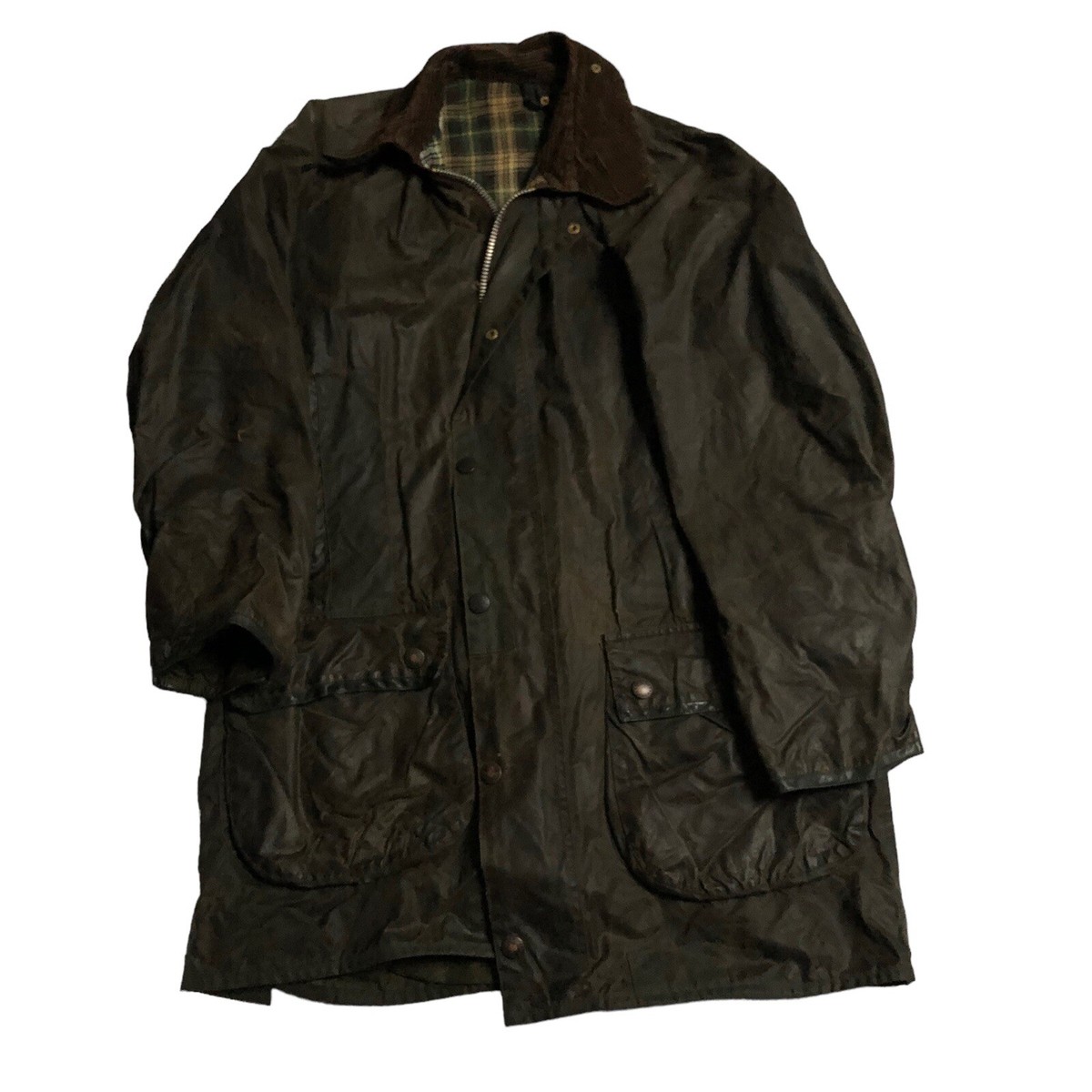Vintage Mark Phillips Barbour Jacket Men's Medium Waxed Vintage Mark Phillips Barbour Jacket Men's Medium Waxed