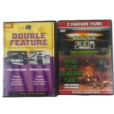 Classic Sci-Fi Lot of 2 DVD Disc w/4 Movies
