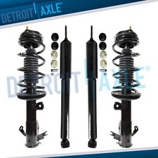 Front Struts Wspring Assembly Rear Shocks Absorbers For 2013 - 2015 Honda Civic