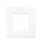 2x Securlec 1 Gang Finger Plate Wall Switch Plug Socket Surround Protector Cover