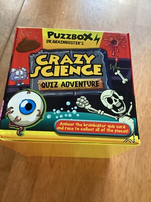 Puzzbox Quiz Adventures Game Crazy Science
