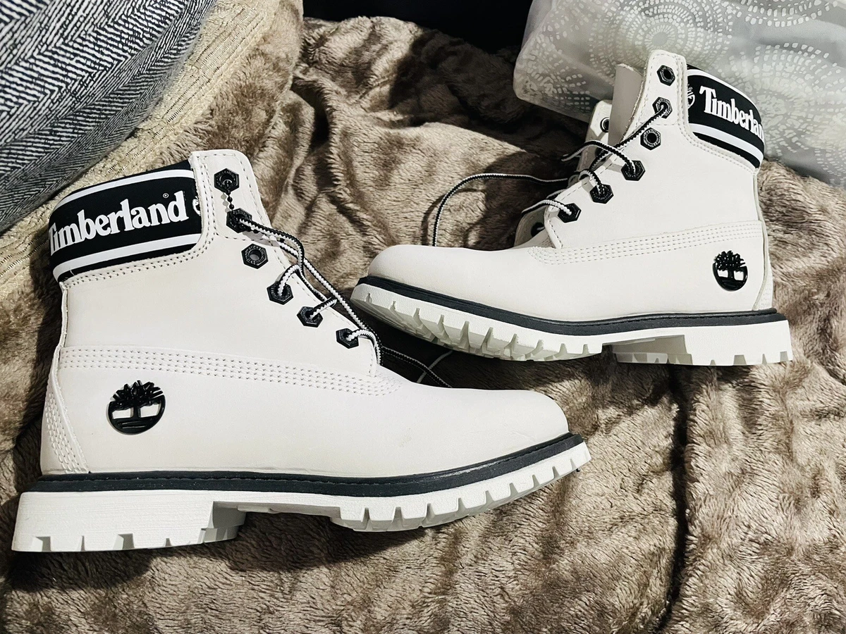 Black original timberland boots top