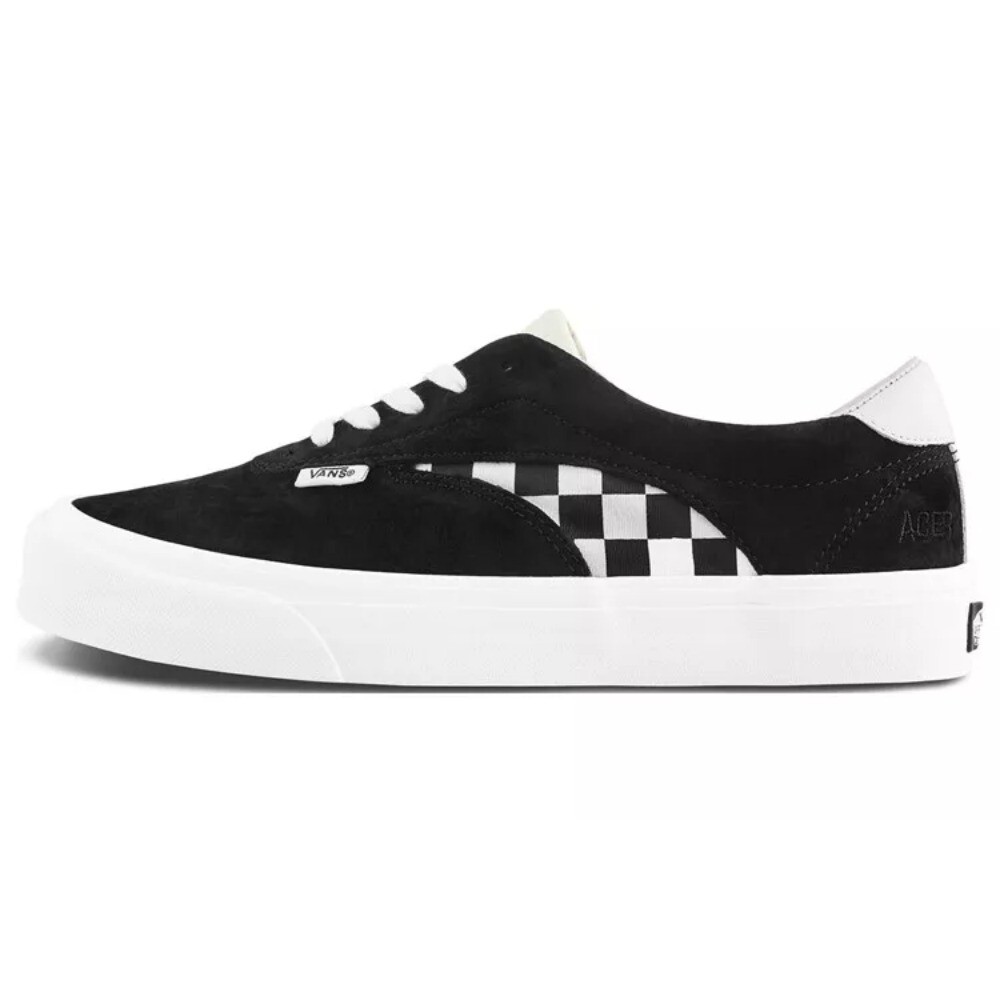 Vans Acer Ni SP 'Black' Leather,checkerboard Low-top shoes Women&MenVN0A4UWY17R