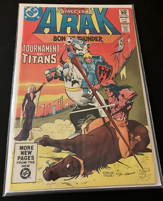Arak Son of Thunder #5 Tournament Of Titans - 1982 DC Comics - Bagged & Boarded